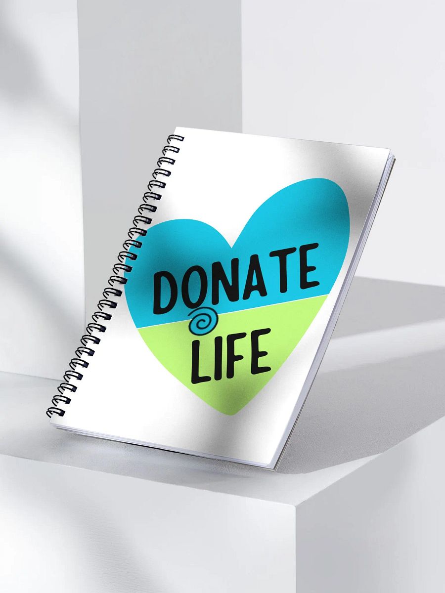 Donate Life Notebook Large Logo product image (3)