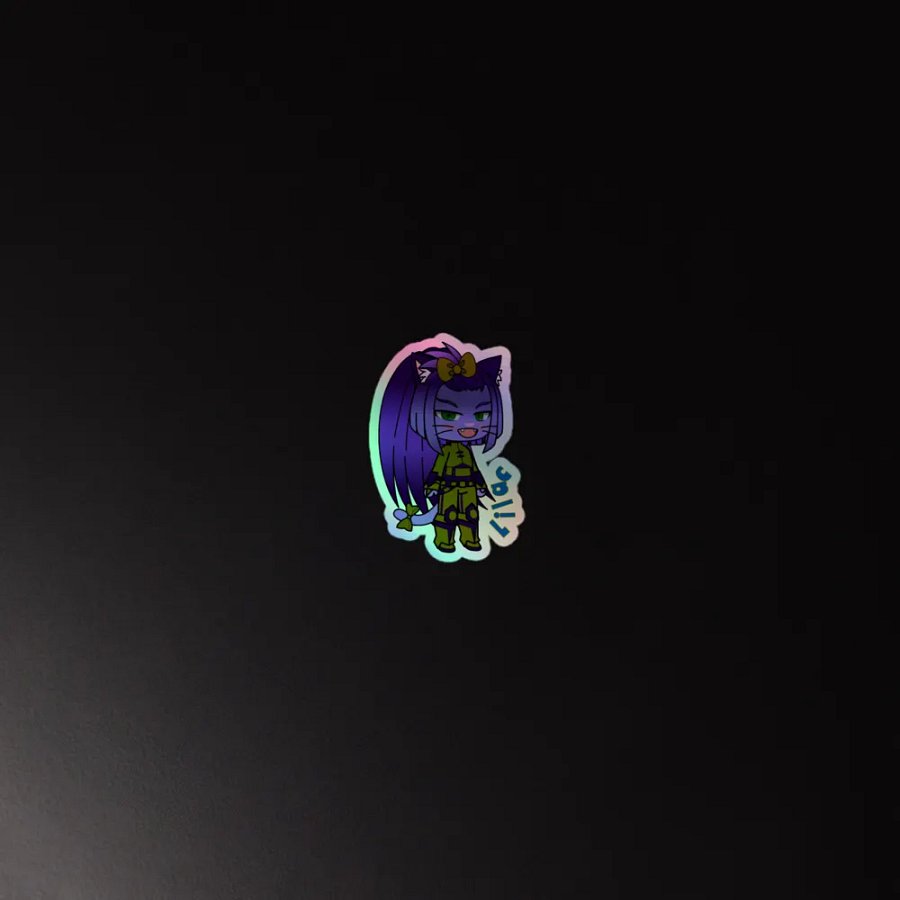 Lilac - Cosmic Cats - rainbow stricker product image (2)