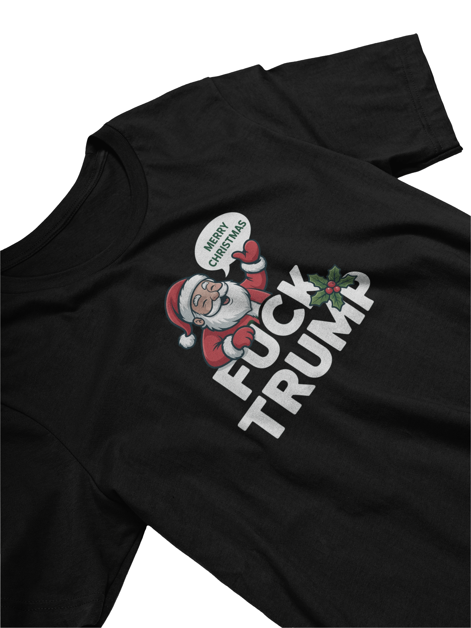 Santa's Anti Trump Message Tee product image (19)