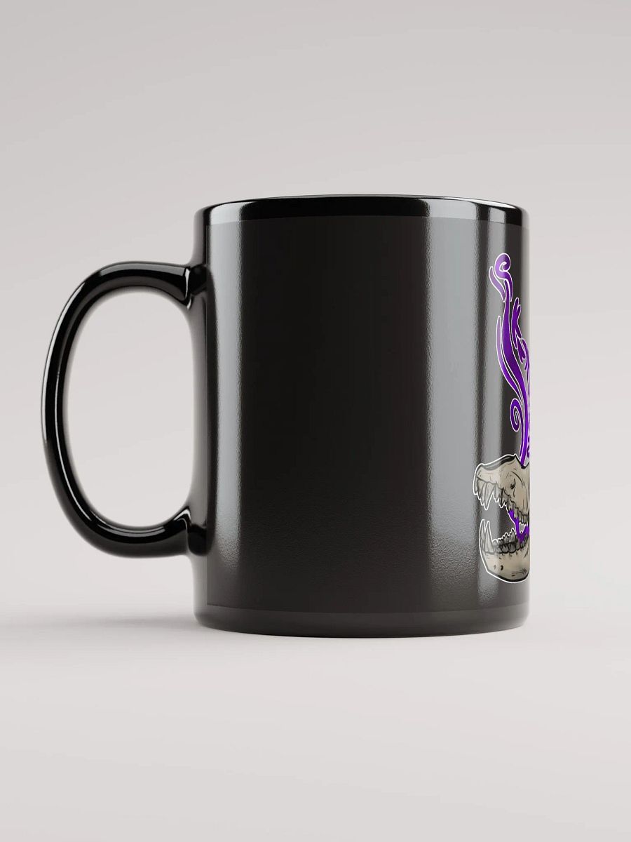 Black Glossy Mug - Ignis Skull product image (3)