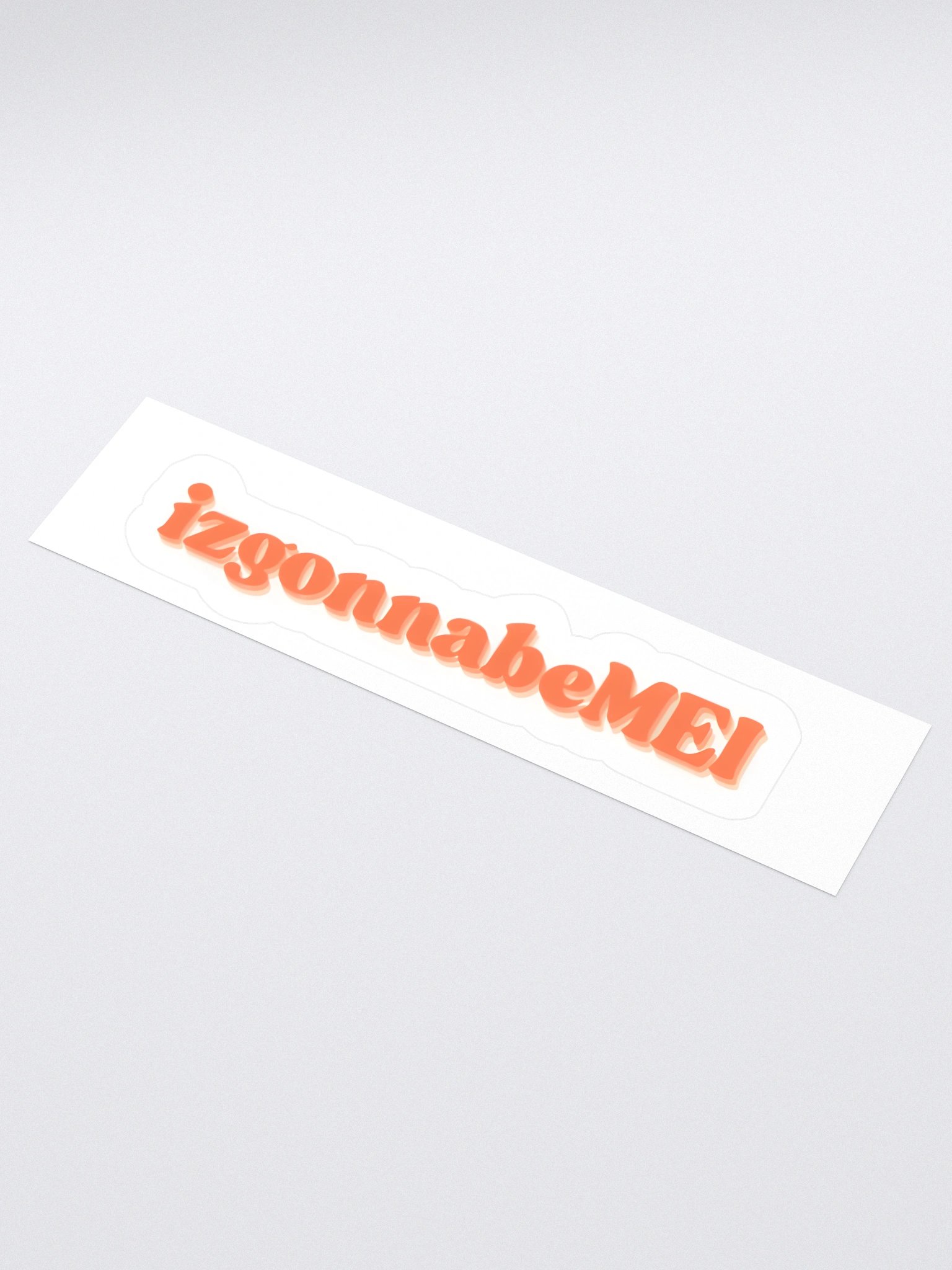 Logo Kiss Cut Stickers product image (1)