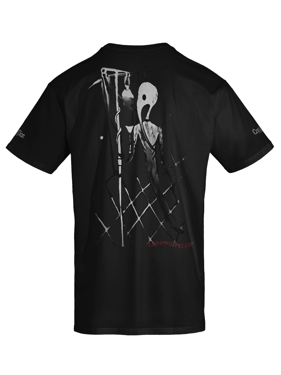 Copium Poppies - Dmitry's Curse - T-Shirt (B&W Variant) product image (2)