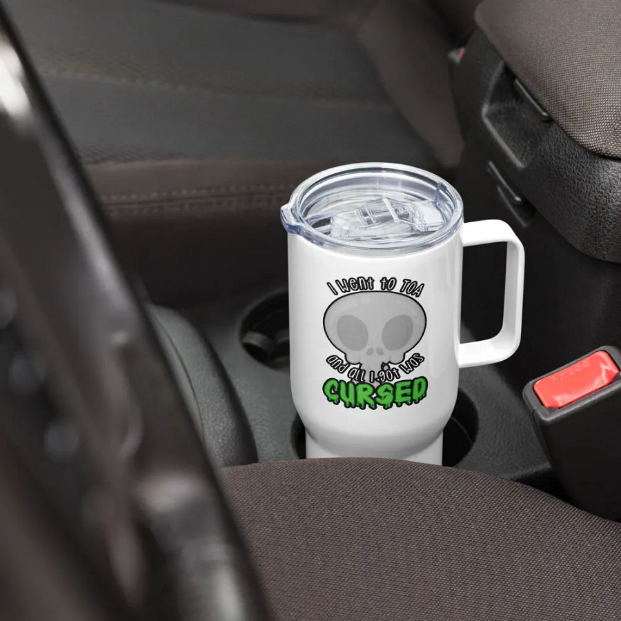 All I Got Was Cursed - Priest - Travel Mug w/Handle product image (7)