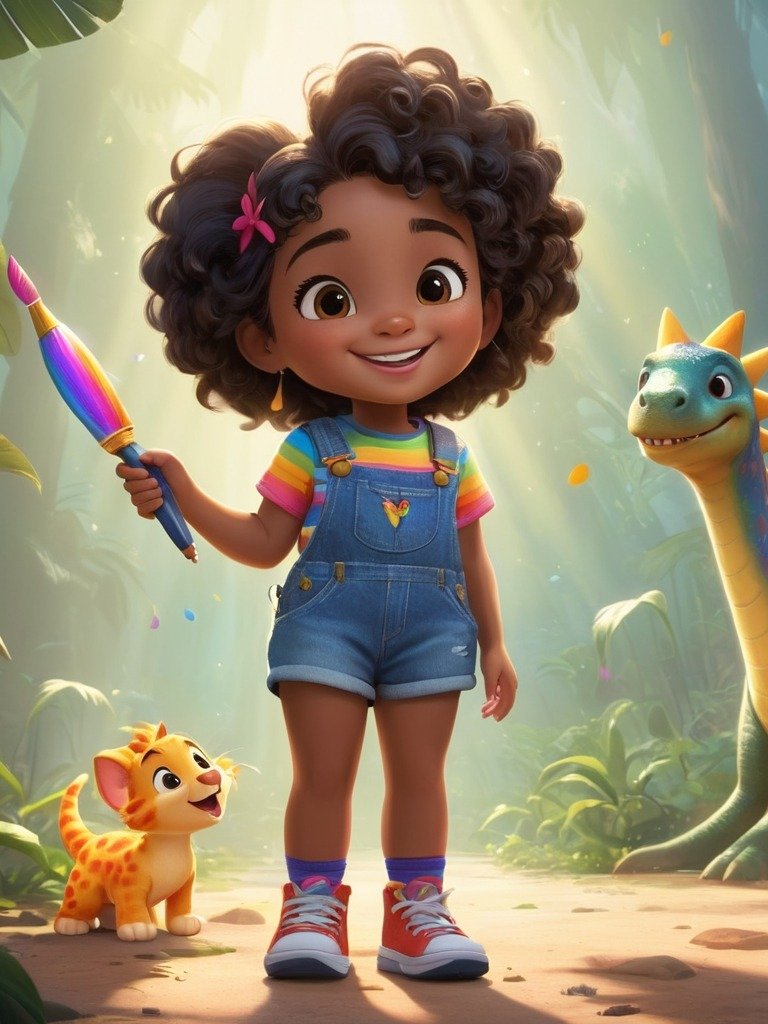 Lily and the Whispering Paintbrush: A Whimsical Adventure About Creativity & Responsibility product image (4)