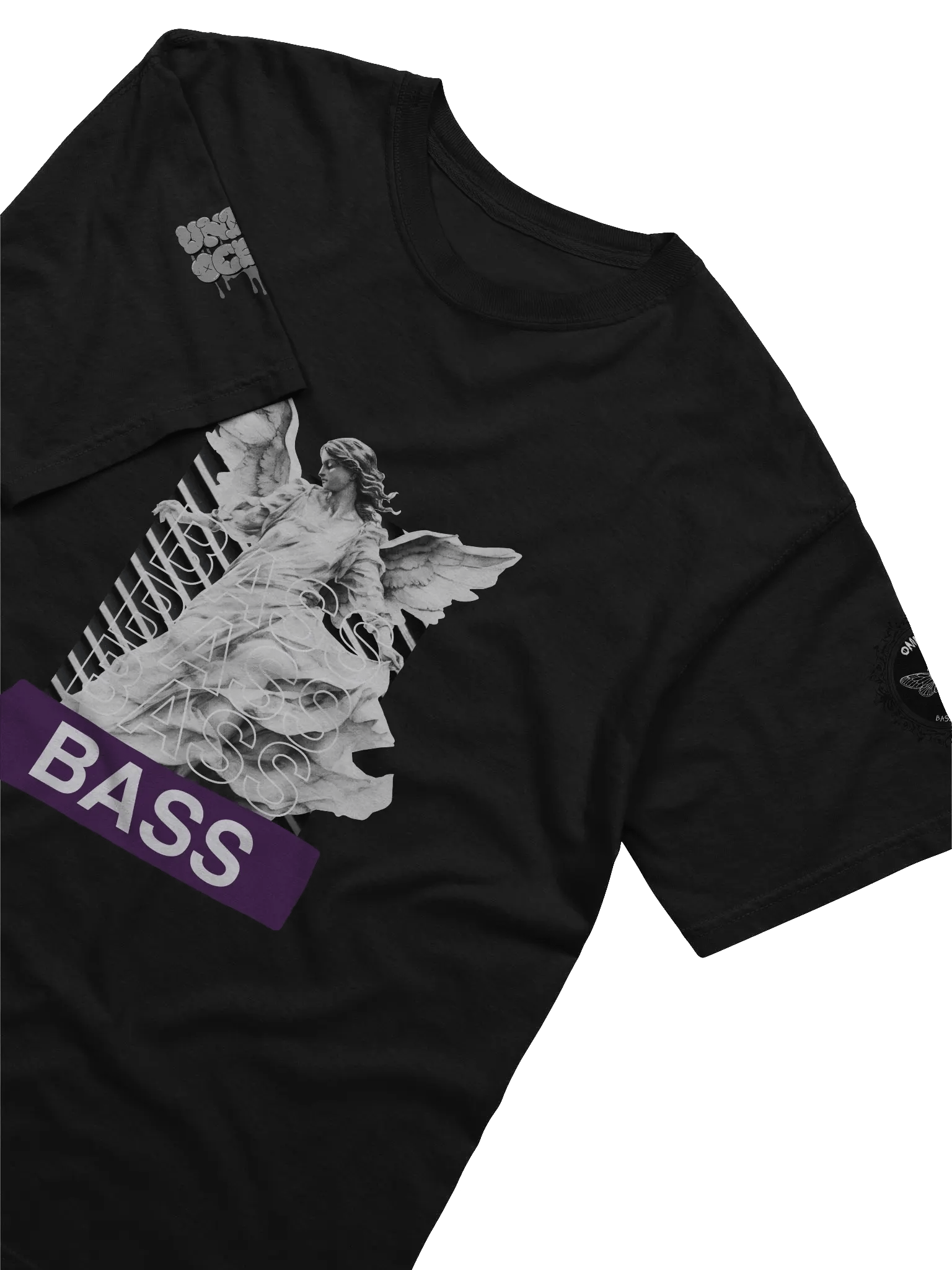 Bass Warrior T-Shirt (Purple Design) product image (10)