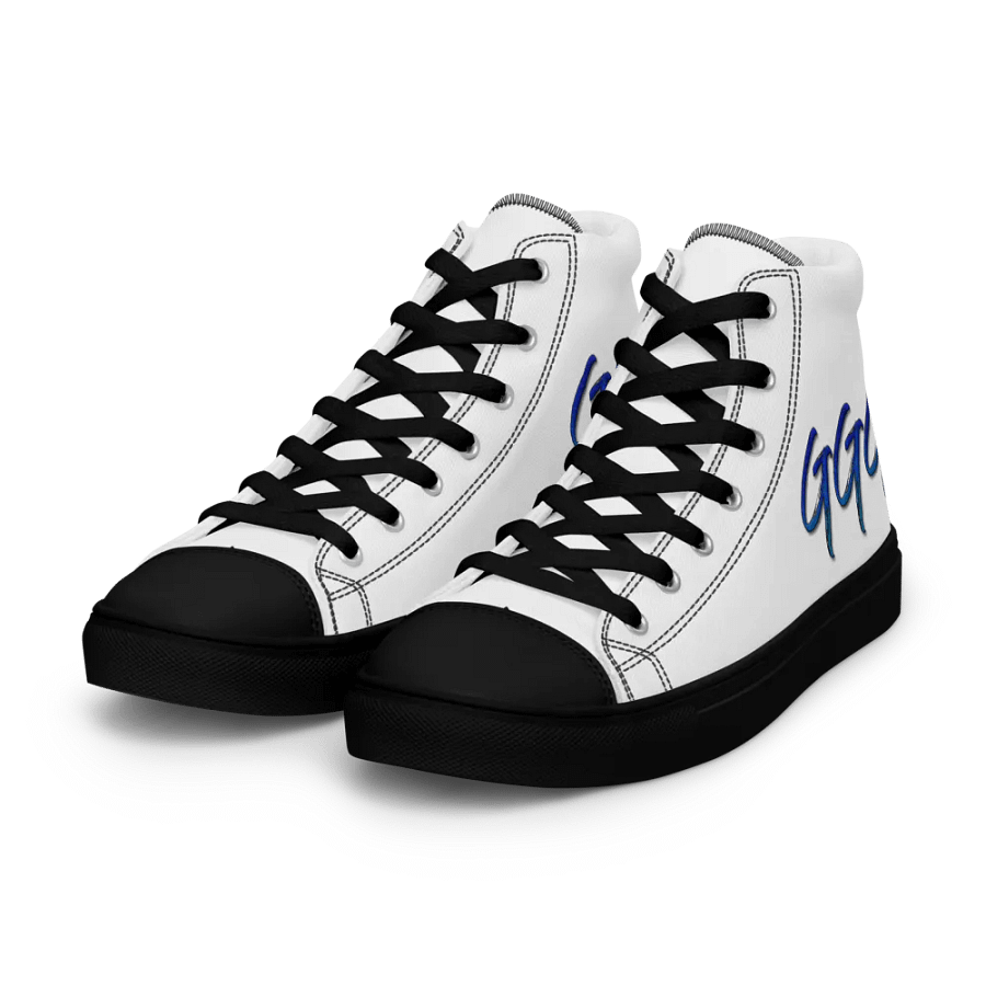 GGG Logo Women's High Top Canvas Shoes product image (5)