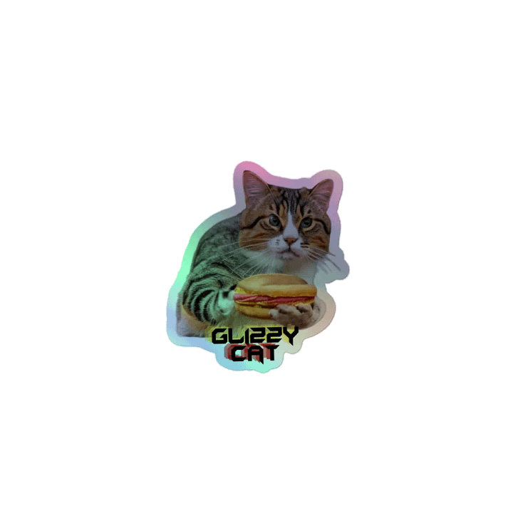 GLIZZY CAT STICKER product image (1)