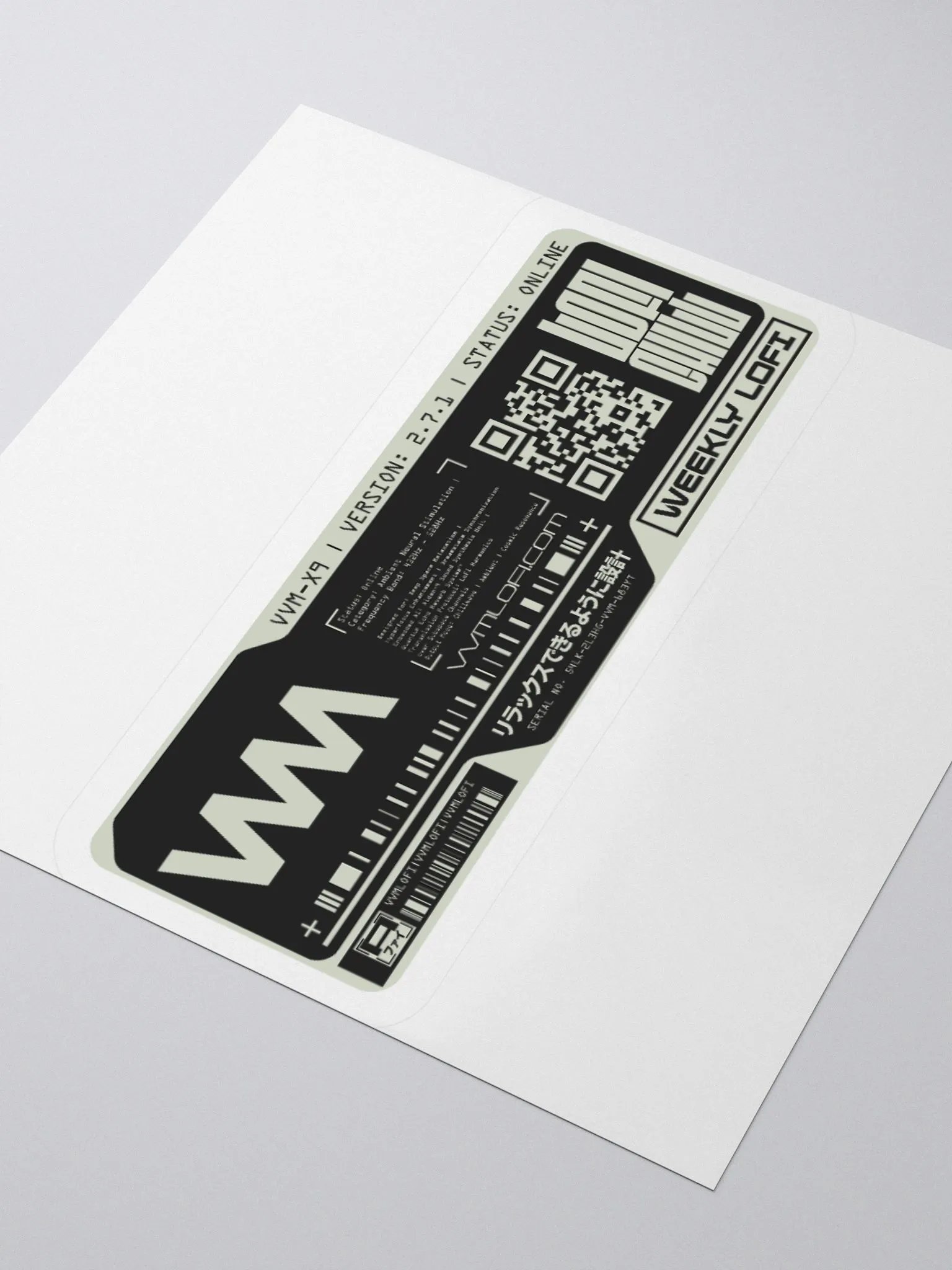 VVM CHIP Kiss Cut Sticker product image (7)