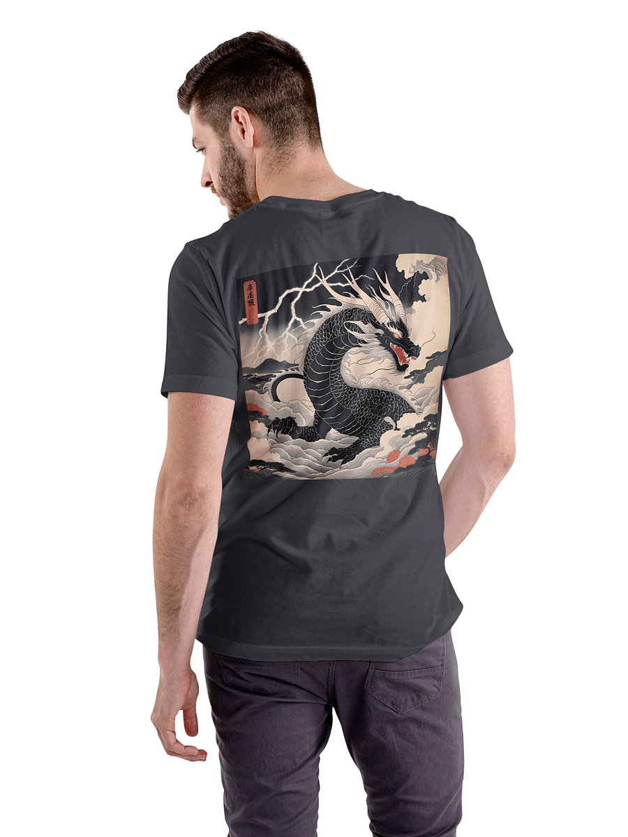 Ryoshin - Kurai Ryū (Dark Dragon), Ancient Ryū Collection, T-Shirt, Back Design product image (1)
