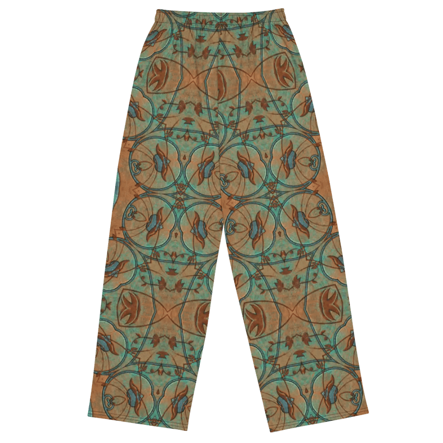 Copper Patina Kaleidoscope Wideleg Pants product image (1)