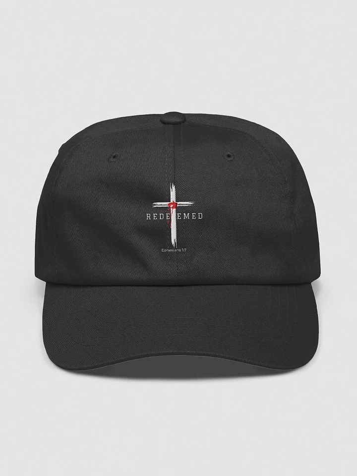 Redeemed by the blood of Jesus - Ephesians 1:7 Classic Hat, Cap product image (2)