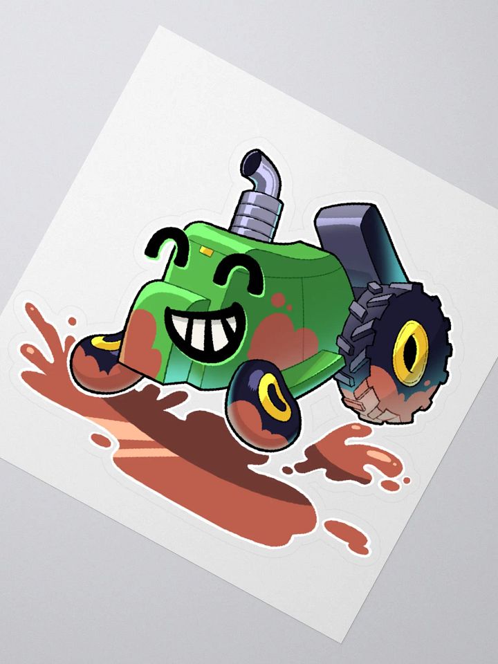 Tracty Playing in Mud - Sticker product image (2)