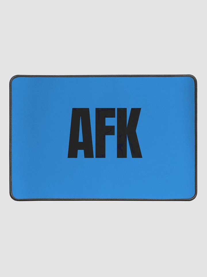 Bold Blue AFK Desk Mat 12x18 product image (2)