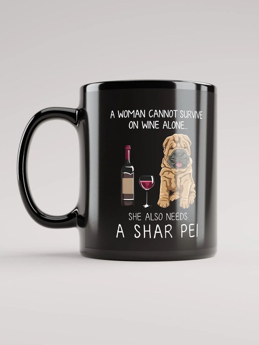 Shar Pei and Wine Lover Mug product image (4)
