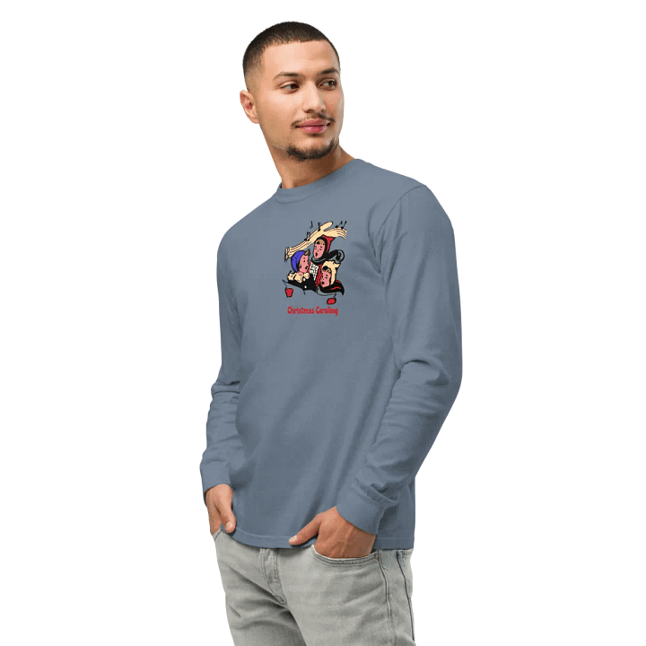 Festive Caroling Kids Long Sleeve Shirt product image (2)