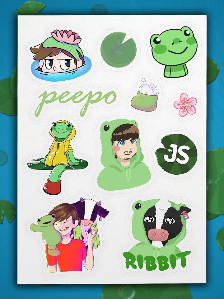 Peepo Sticker Sheet product image (1)