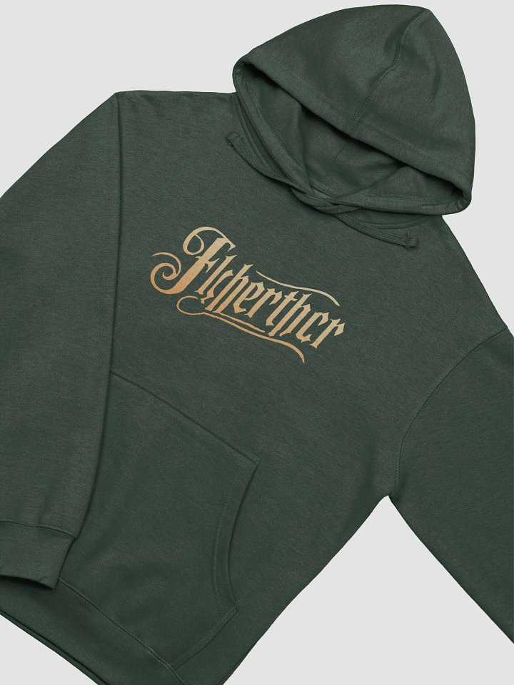 Golden Flourish Fisherther Hoodie product image (2)