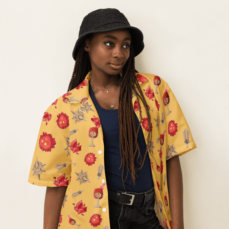 Mydei Pattern Button Down Shirt product image (3)