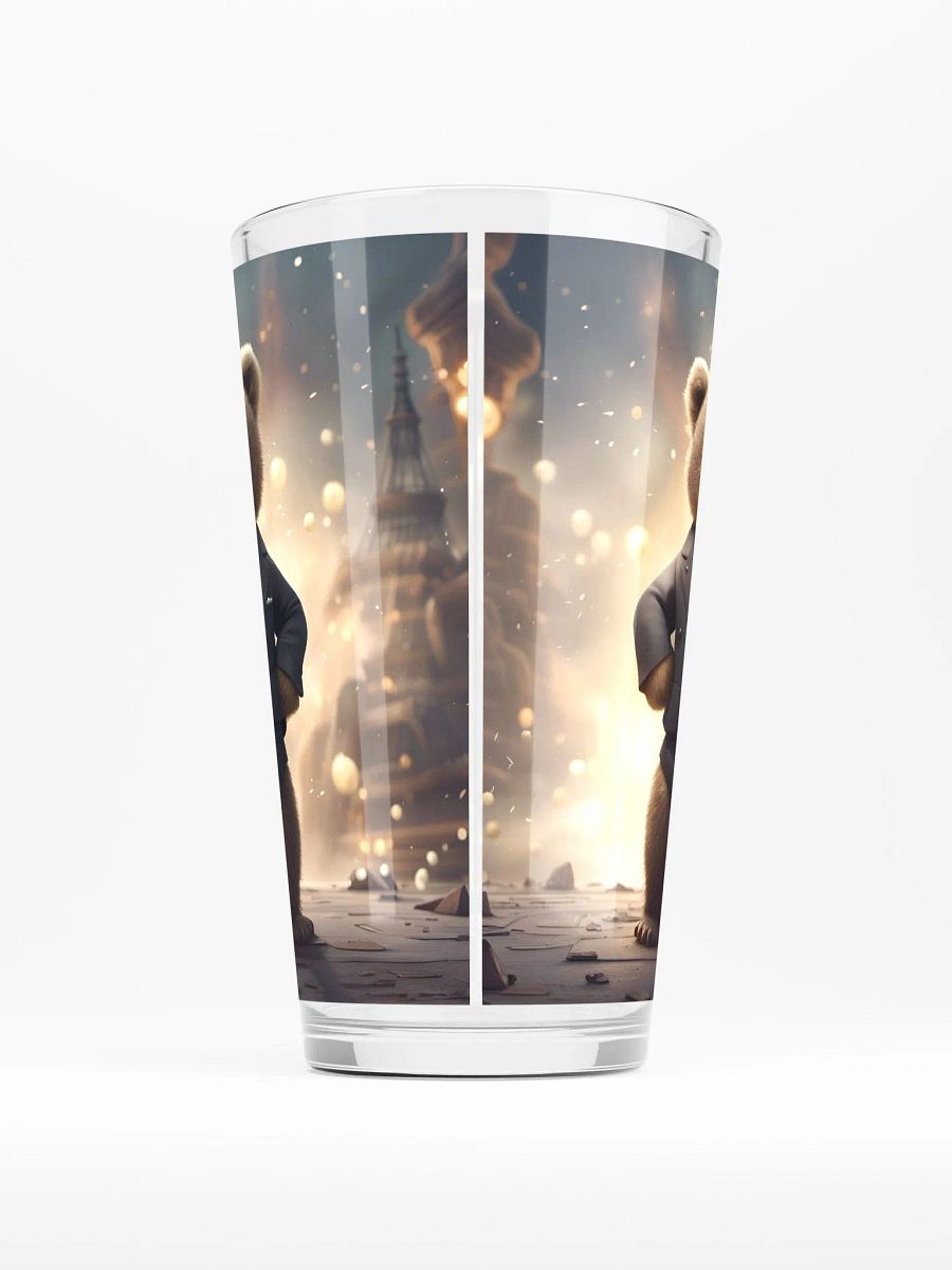 Tux Bear Pint Glass product image (2)