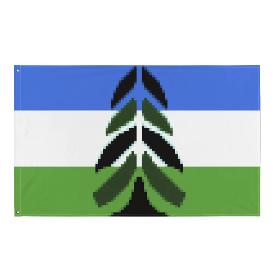 Pixel Chevron Cascadia flag product image (1)