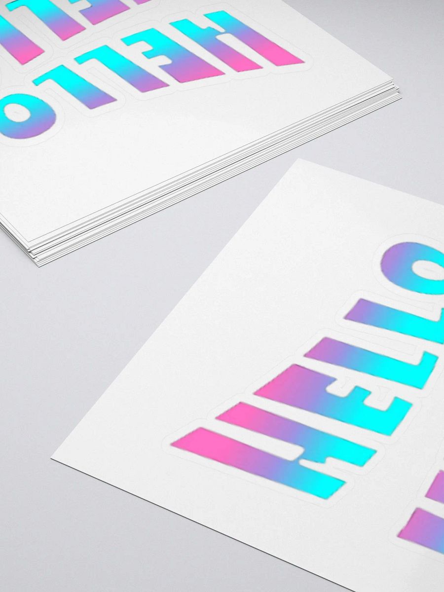 Hello Hellooo OG Sticker product image (4)