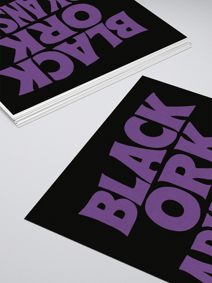 Black Ork Arkansaw "Classic" Sticker product image (7)