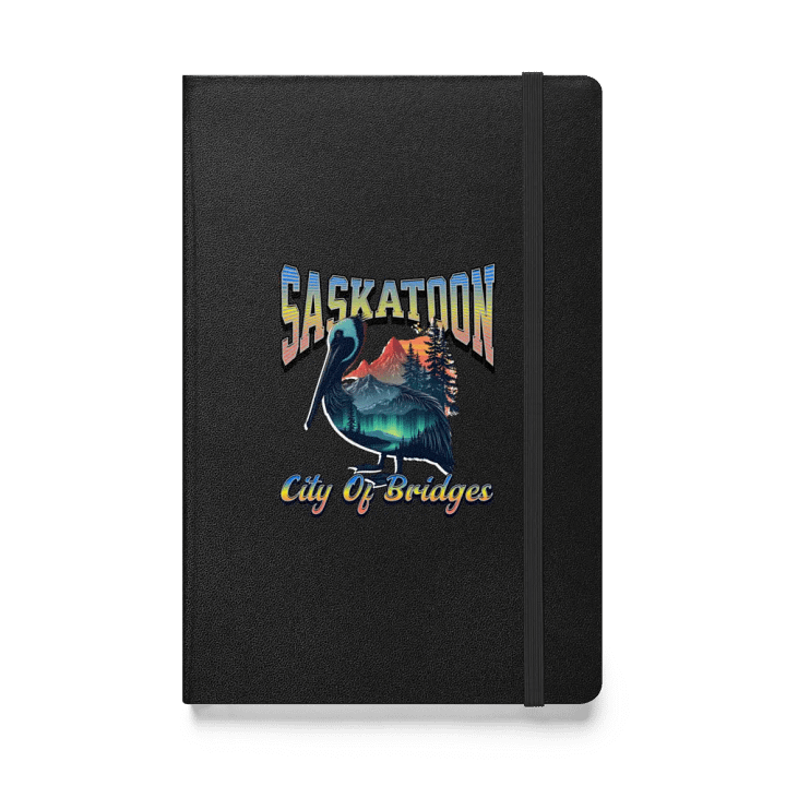 Saskatoon City Of Bridges Pelican Hardcover Journal product image (1)