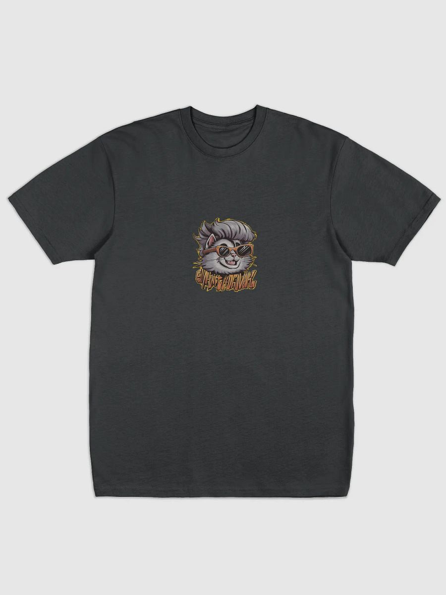 cute cat with a rock hairstyle T-Shirt product image (2)