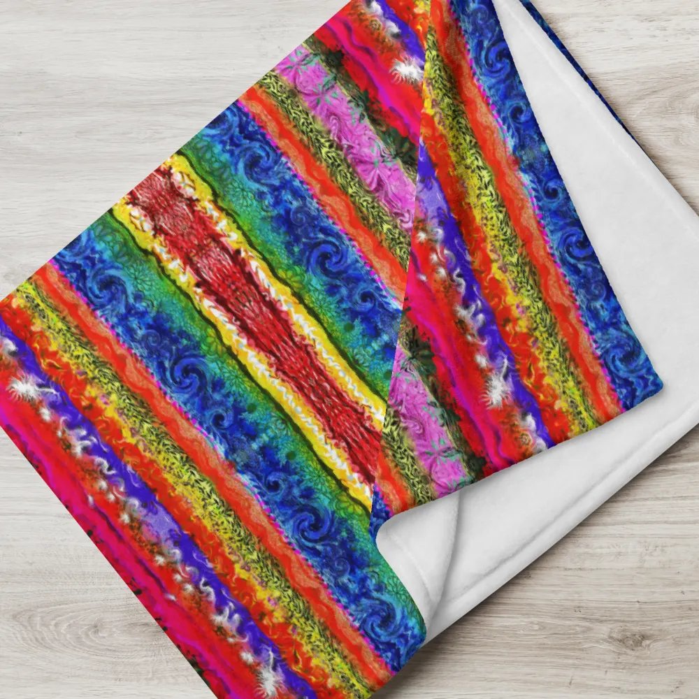 Boho colorful Stripes - Throw Blanket product image (8)