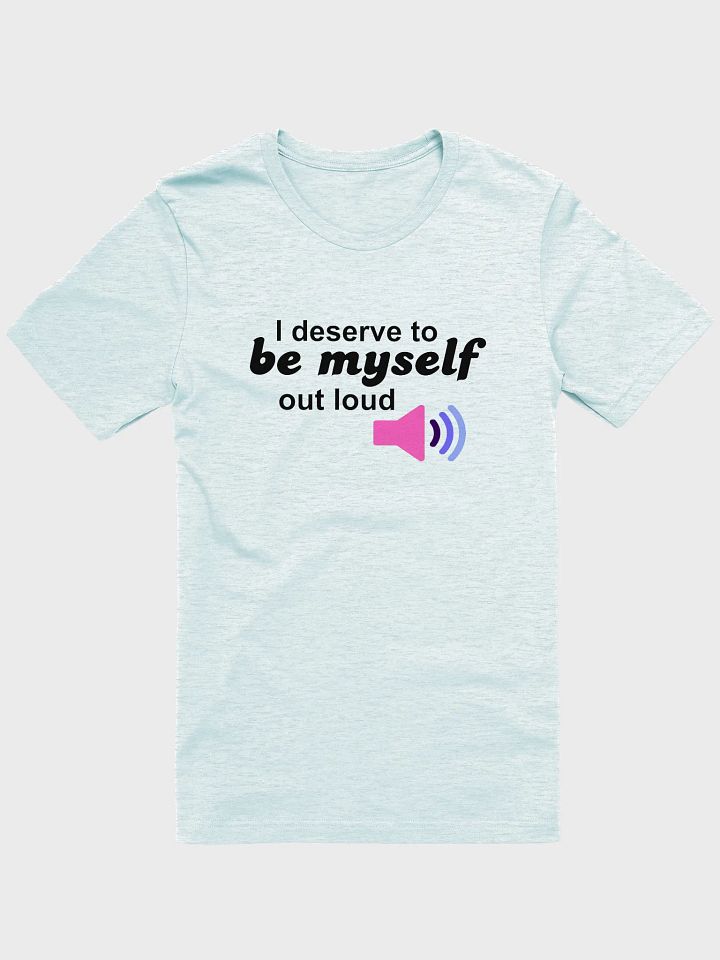 be myself out loud omnisexual t-shirt product image (1)