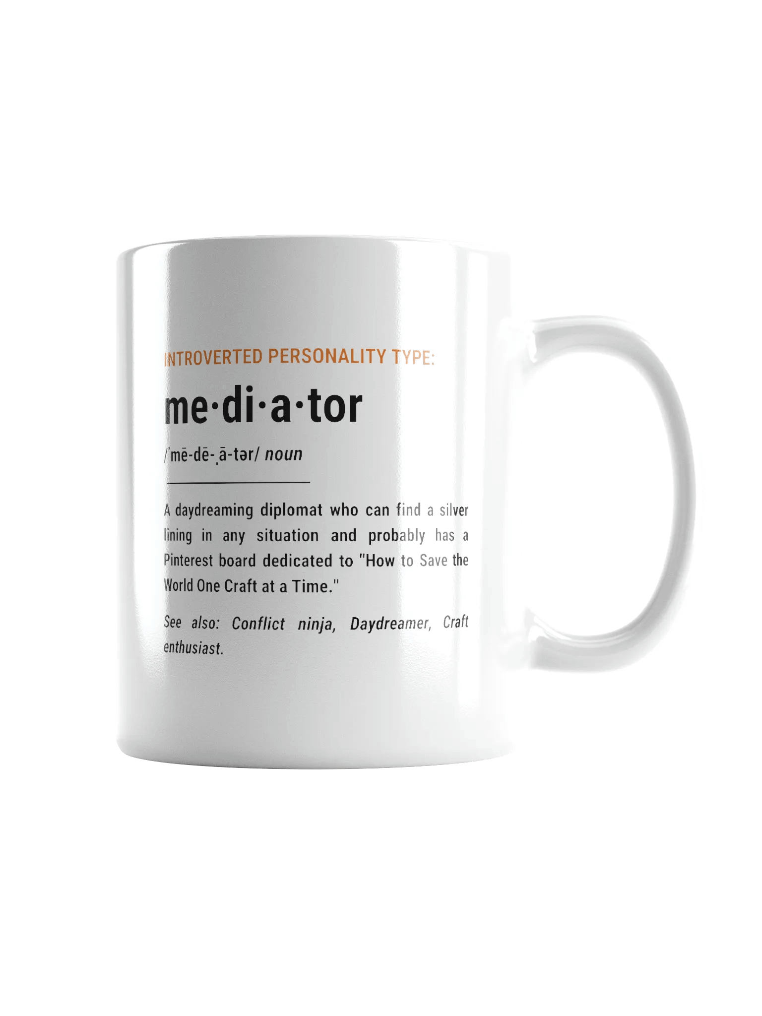 Introverted Personality Type: Mediator Mug product image (2)