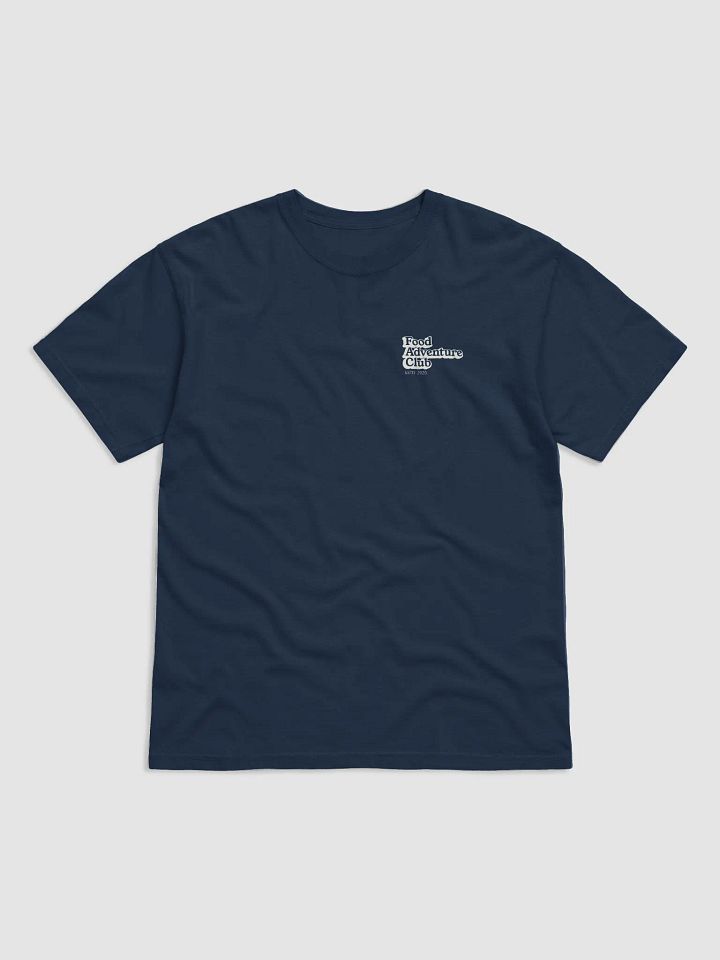 Food adventure Club T-Shirt NAVY product image (1)