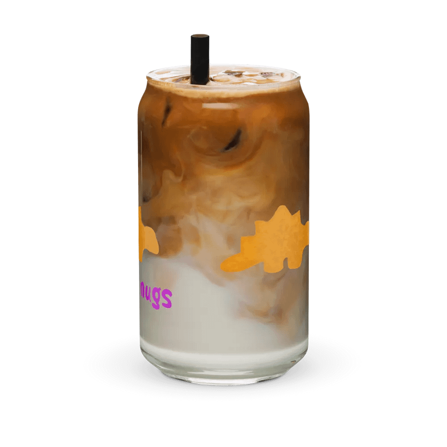 High on Nugs Can shaped glass product image (12)