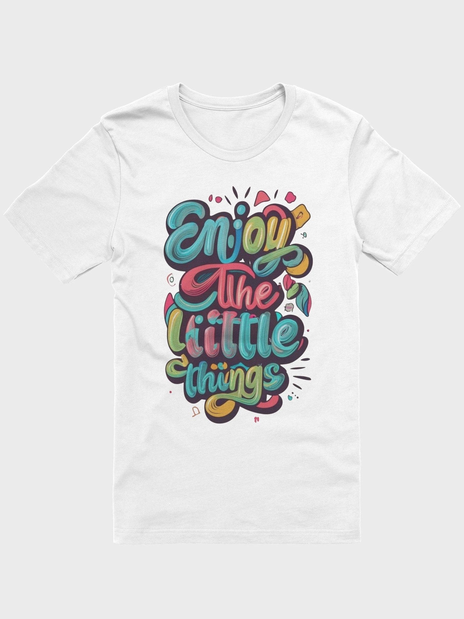 "Enjoy The Little Things" Stylish Design T-Shirt product image (1)