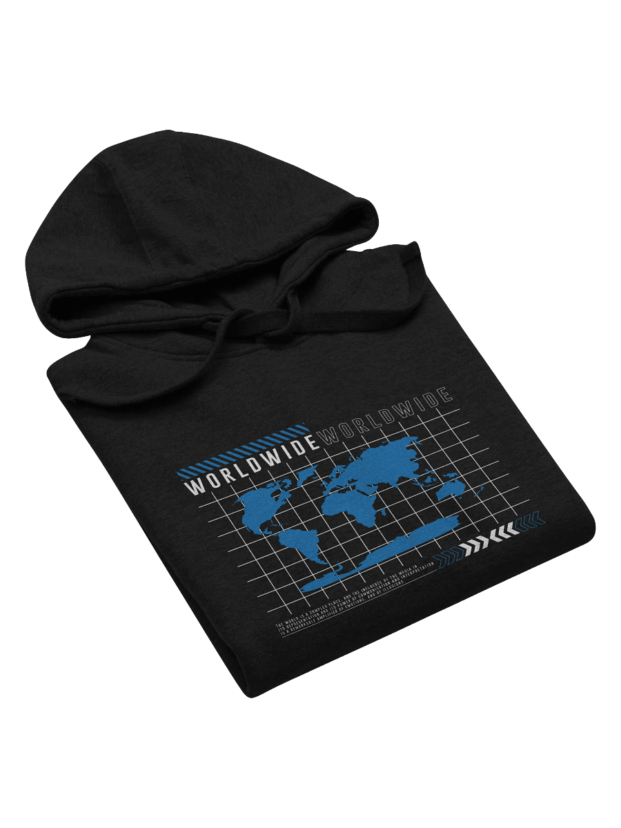 Grid World Unisex Hoodie product image (5)