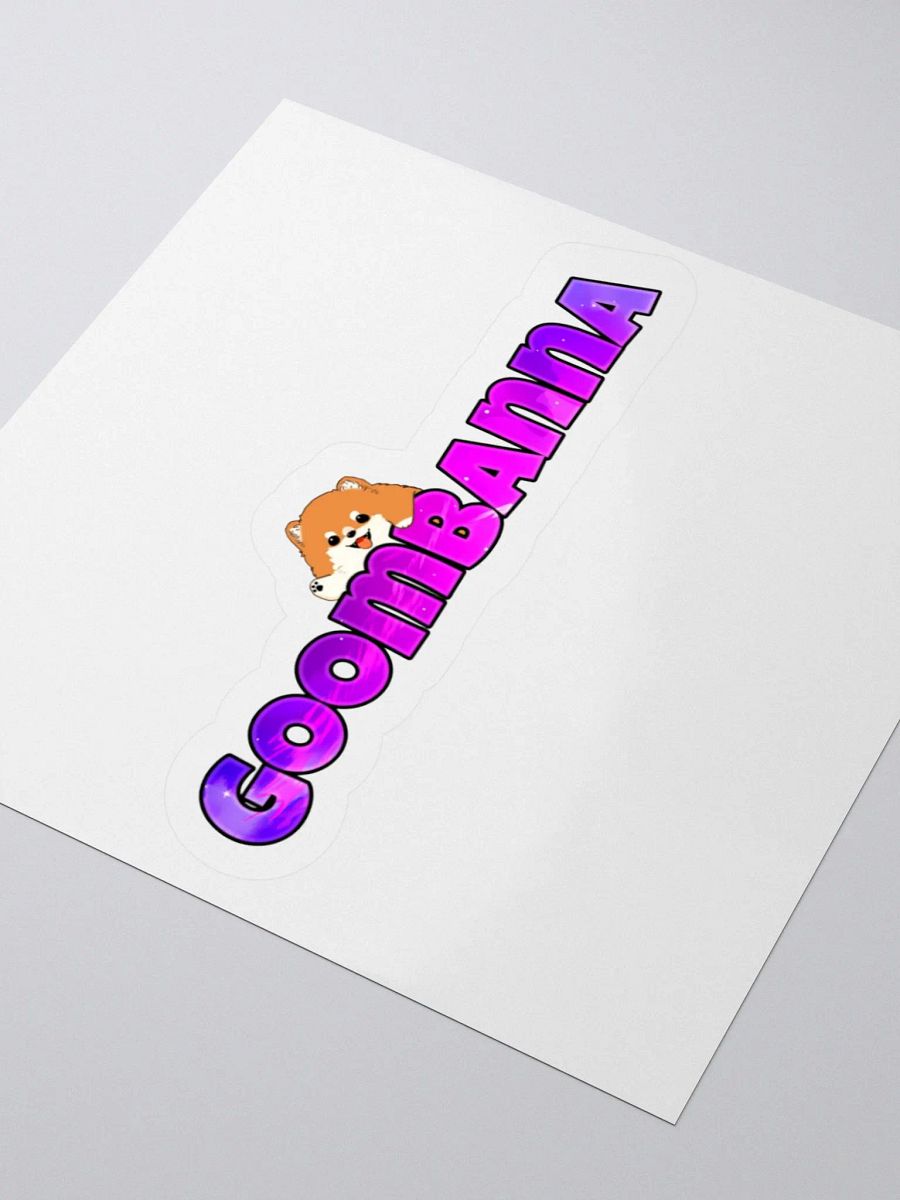 "Goombanna + Dog" sticker product image (4)