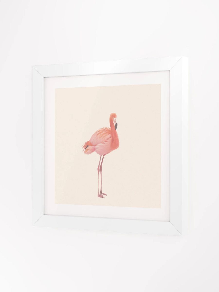Elegant Flamingo Framed Matte Poster product image (8)