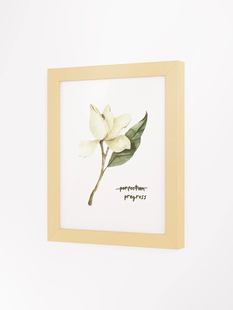 Progress, Not Perfection Botanical Wall Art product image (4)