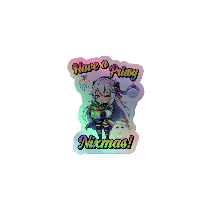 Prissy Nixmas Sticker product image (1)