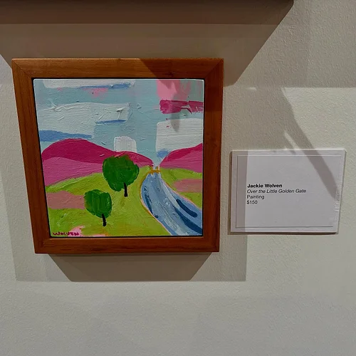 My painting Over the Little Golden Gate is part of the “Our Art, Our Region, Our Time” exhibition at the new Alexander Galler...