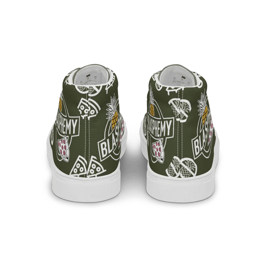 Blasphemy High Top Olive/White Male product image (4)