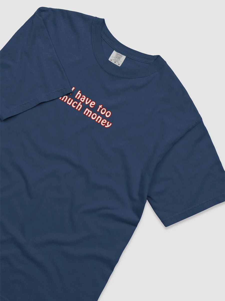 "I Have Too Much Money" T-shirt product image (3)