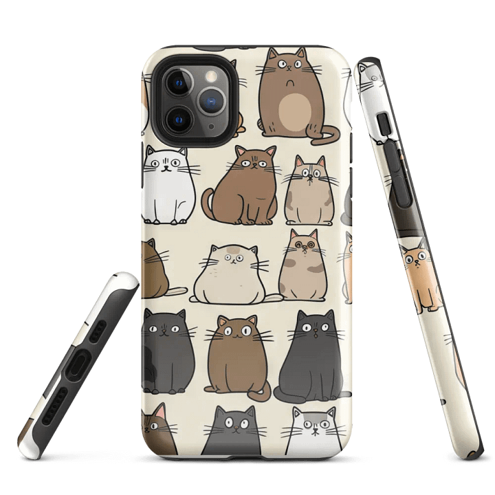 Chinee and Vashee Mad Cats Tough iPhone case product image (3)