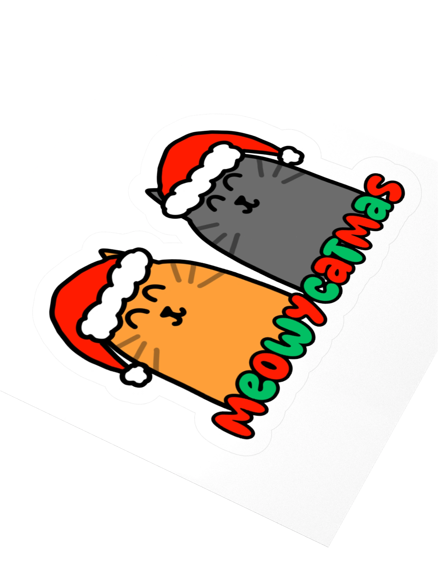 Meowy Catmas Sticker product image (3)