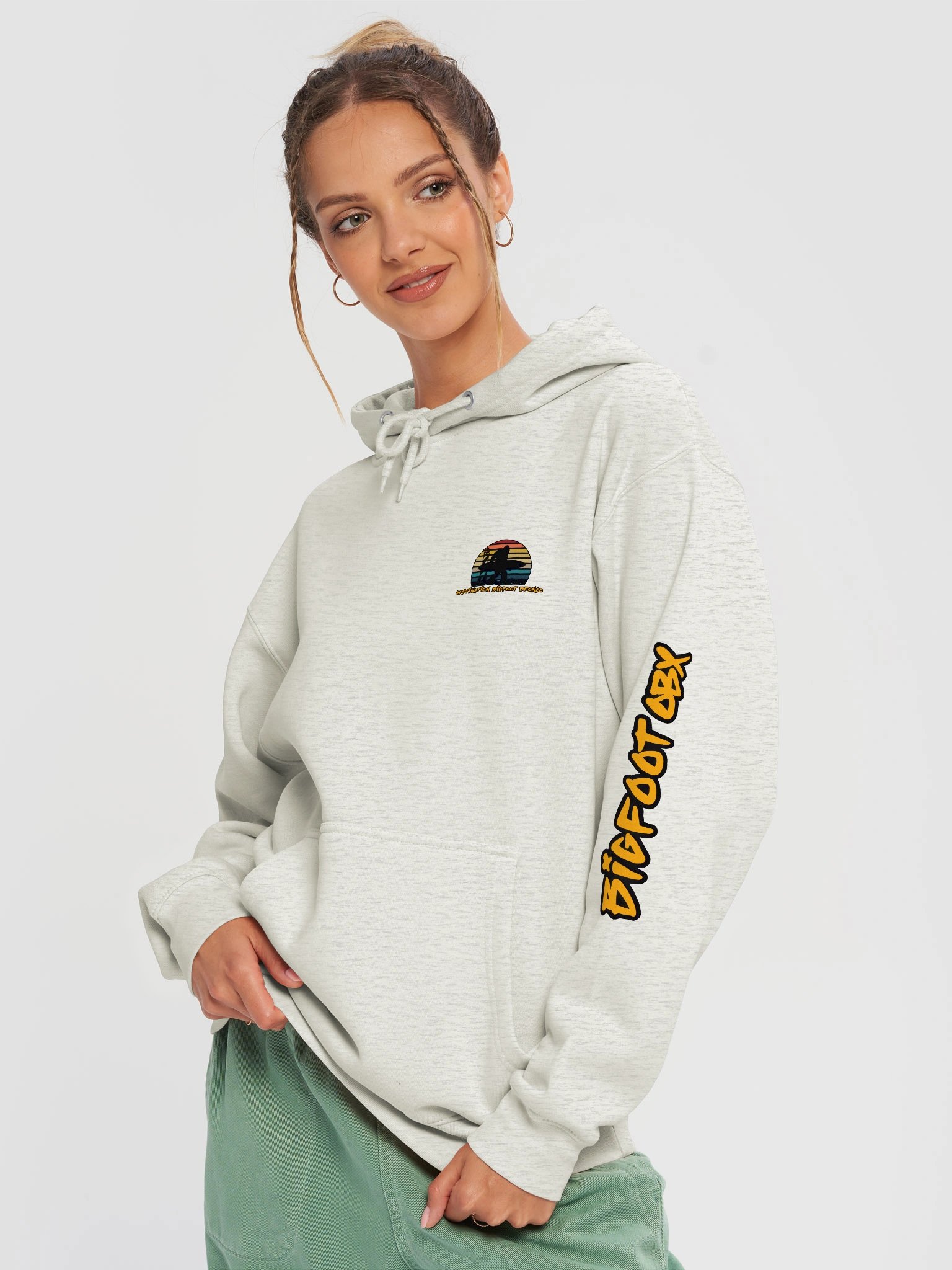Destination Bigfoot Bronco Classic Logo Hoodie (Multiple Colors Available) product image (24)
