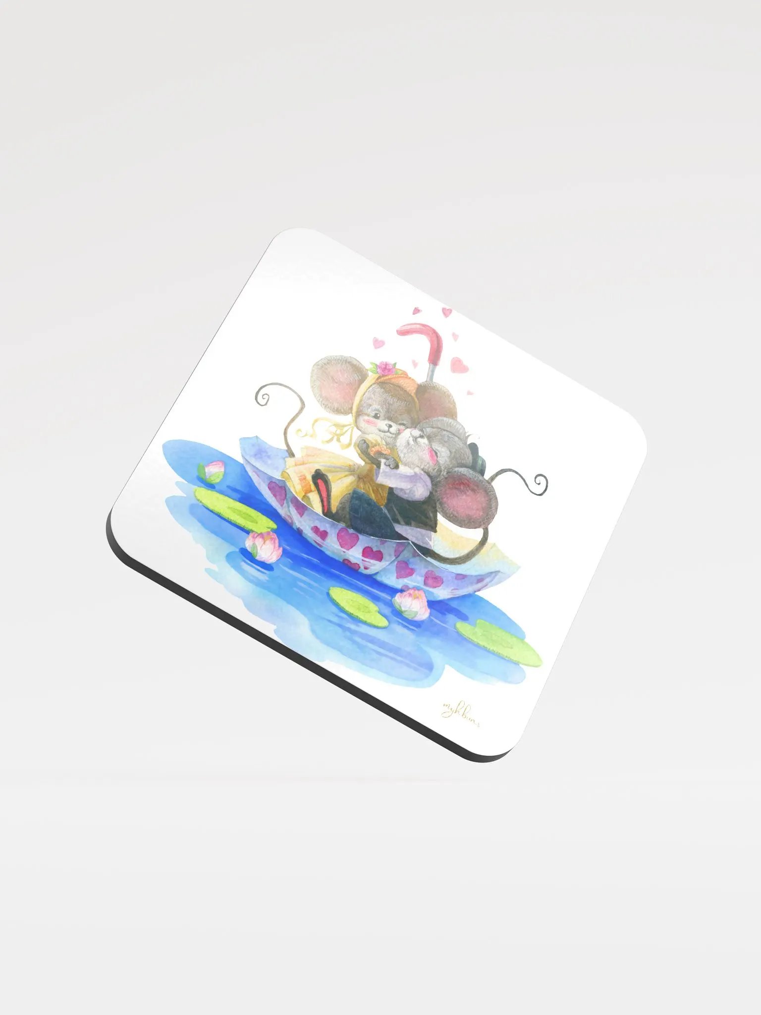 Sailing Into Summer Coaster | Eco-Friendly MDF & Cork | 3.74