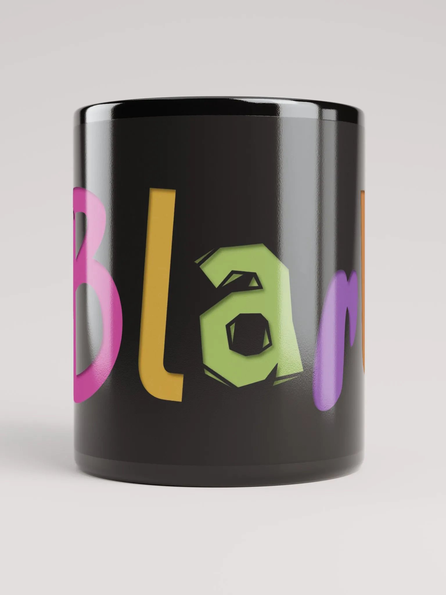 The Blarla Black Mug - Sleek Sips product image (2)