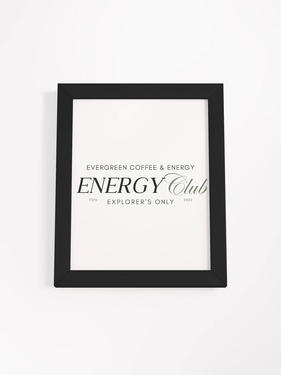 Sip Society | Energy Club Poster product image (2)
