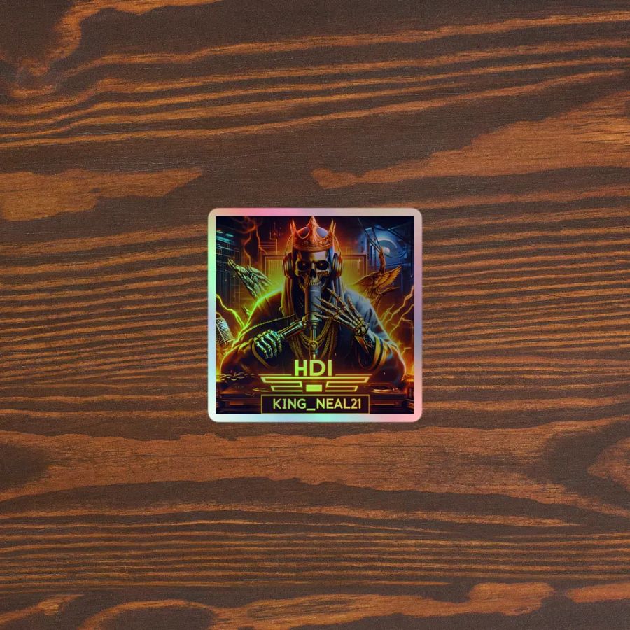 HDI King Neal - Holographic Sticker product image (3)