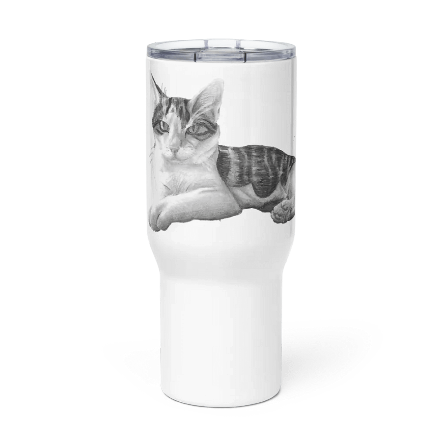 Cat Drawing Travel Cup product image (2)